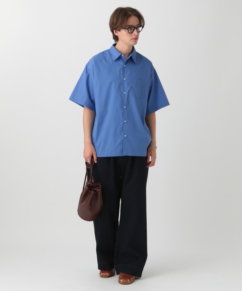 LURAKU】Half Sleeve Classic Collar Shirt / 半袖クラシック