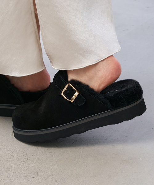 IENA（イエナ）の「MOHI/モヒ ファースリッポン（スリッポン・レディース・ブラック/ベージュ・36/37/38/39）」の18枚目の写真