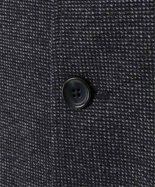 IKKA LOUNGE（イッカラウンジ）の「【イージーケア】GOKU楽ワークワッフルスタンドジャケット（テーラードジャケット・メンズ・チャコール/ネイビー・S/M/L/XL）」の16枚目の写真