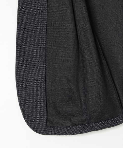 IKKA LOUNGE（イッカラウンジ）の「【イージーケア】GOKU楽ワークワッフルスタンドジャケット（テーラードジャケット・メンズ・チャコール/ネイビー・S/M/L/XL）」の17枚目の写真