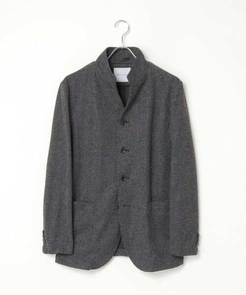 IKKA LOUNGE（イッカラウンジ）の「【イージーケア】GOKU楽ワークワッフルスタンドジャケット（テーラードジャケット・メンズ・チャコール/ネイビー・S/M/L/XL）」の19枚目の写真