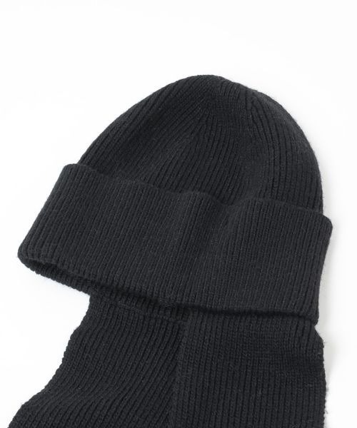 LOWRYS FARM（ローリーズファーム）の「マフラーワッチ　140423（ニットキャップ/ビーニー・レディース・ブラック/グレー・FREE）」の10枚目の写真