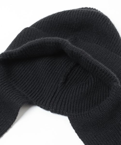 LOWRYS FARM（ローリーズファーム）の「マフラーワッチ　140423（ニットキャップ/ビーニー・レディース・ブラック/グレー・FREE）」の13枚目の写真