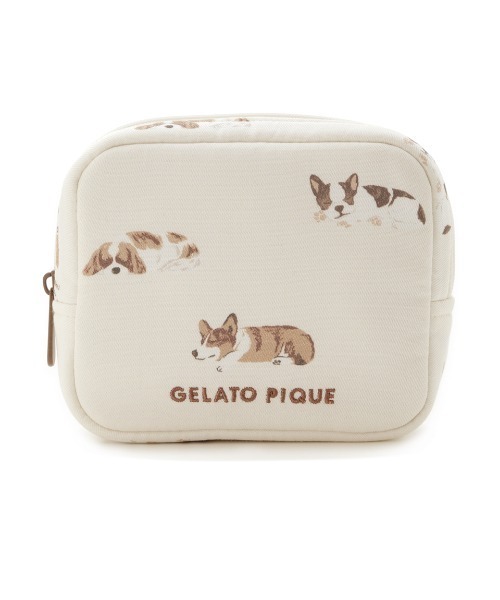 gelato pique（ジェラートピケ）の「SLEEPING DOG柄ティッシュ