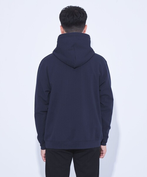 green label relaxing（グリーンレーベルリラクシング）の「【WEB限定】JUST fit デイリー アムンゼン パーカー（パーカー・メンズ・ブラック/ネイビー/ダークグレー・S/M/L/XL）」の9枚目の写真