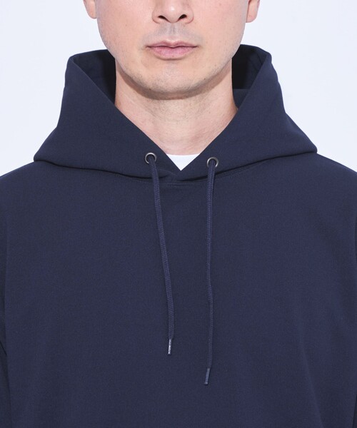 green label relaxing（グリーンレーベルリラクシング）の「【WEB限定】JUST fit デイリー アムンゼン パーカー（パーカー・メンズ・ブラック/ネイビー/ダークグレー・S/M/L/XL）」の10枚目の写真