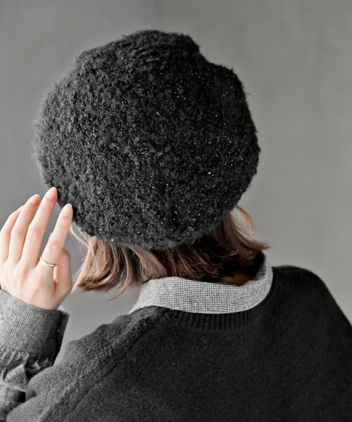 rps（アールピーエス）の「リングブークレーベレー帽（ハンチング/ベレー帽・レディース・チャコールグレー/ブラック/ベージュ系その他3・フリー）」の20枚目の写真