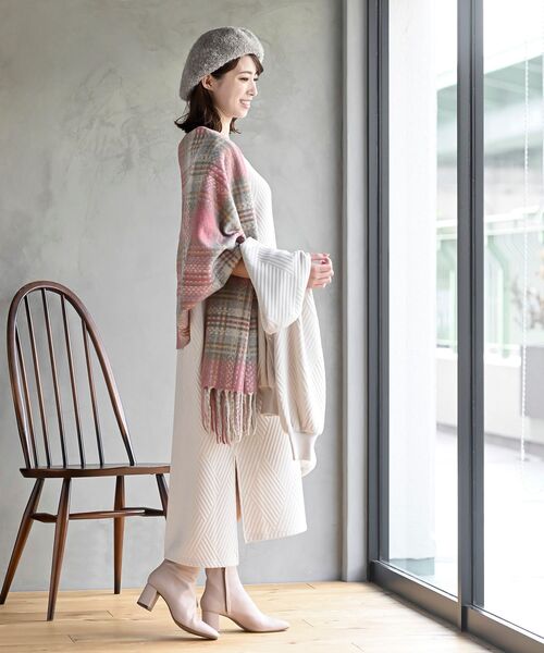 rps（アールピーエス）の「リングブークレーベレー帽（ハンチング/ベレー帽・レディース・チャコールグレー/ブラック/ベージュ系その他3・フリー）」の10枚目の写真