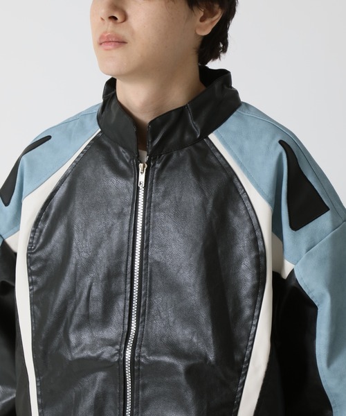ライダース ボア ジャケット ジップアップ 2色 楽天市場】ボア ライダース（メンズファッション）の通販
