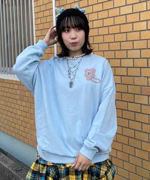 Candy Stripper（キャンディストリッパー）の「YOU GO GIRL スウェット（スウェット・レディース・ブラック/ライトブルー/レッド/オフホワイト・2）」の22枚目の写真