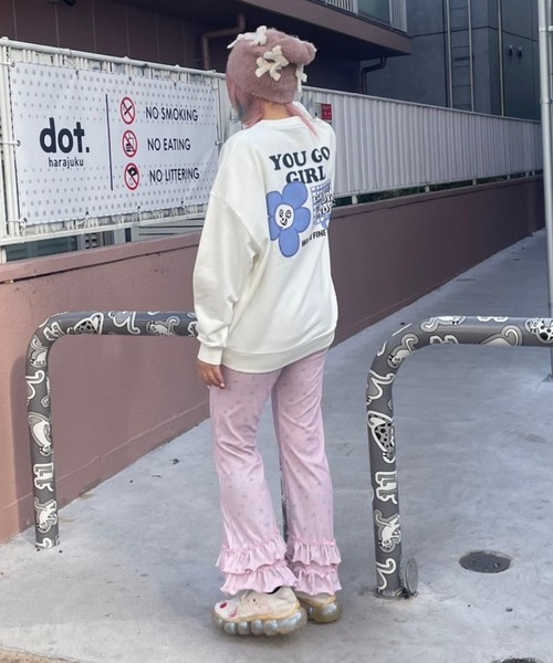 Candy Stripper（キャンディストリッパー）の「YOU GO GIRL スウェット（スウェット・レディース・ブラック/ライトブルー/レッド/オフホワイト・2）」の21枚目の写真