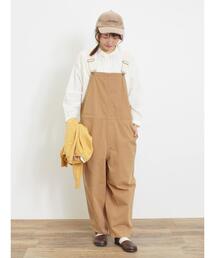 Samansa Mos2 | デニム/カツラギサロペット(サロペット/オーバーオール)