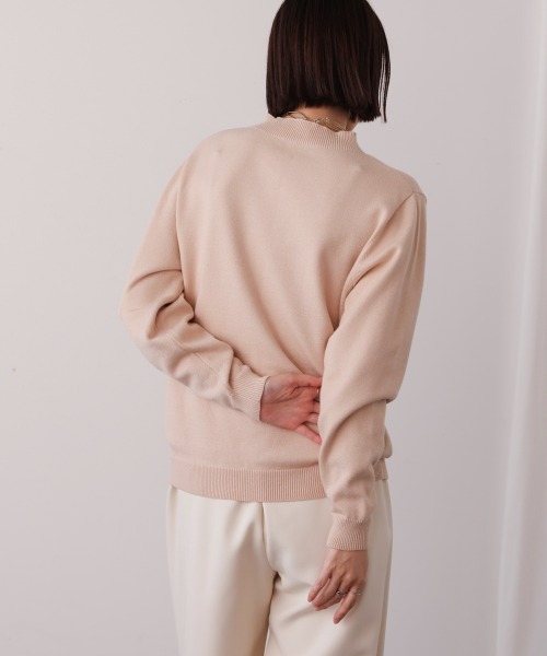 Bou Jeloud（ブージュルード）の「刺繍ロゴニット（スウェット・レディース・ブラック/ベージュ/ブラウン・FREE）」の17枚目の写真