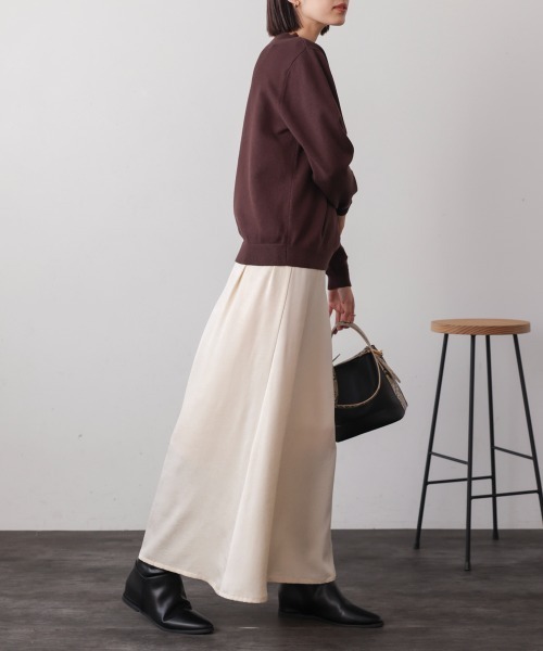 Bou Jeloud（ブージュルード）の「刺繍ロゴニット（スウェット・レディース・ブラック/ベージュ/ブラウン・FREE）」の22枚目の写真