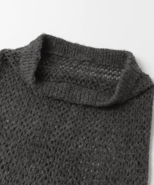 LAATO（ラート）の「fringe mesh skirt（スカート・レディース・ベージュ/グレー・FREE）」の8枚目の写真