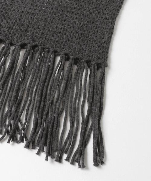 LAATO（ラート）の「fringe mesh skirt（スカート・レディース・ベージュ/グレー・FREE）」の9枚目の写真