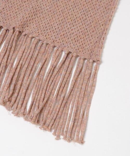 LAATO（ラート）の「fringe mesh skirt（スカート・レディース・ベージュ/グレー・FREE）」の13枚目の写真