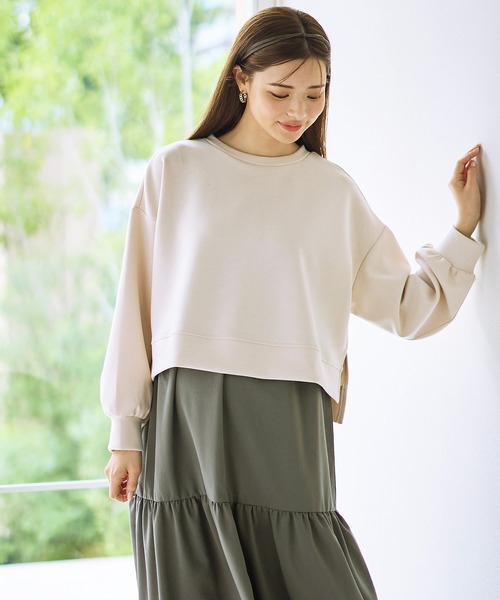 新品未使用⭐︎マタニティ・授乳服⭐︎軽量トレーナードッキングワンピース ⭐︎Sサイズ 新品未使用⭐︎マタニティ・授乳服⭐︎軽量トレーナードッキング