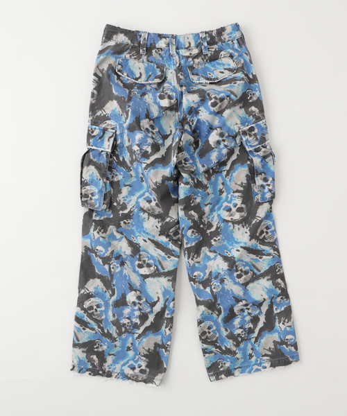 ERL UNISEX CARGO PANTS WOVEN/イーアールエル zip-off cargo pants woven green – ERL Clothing