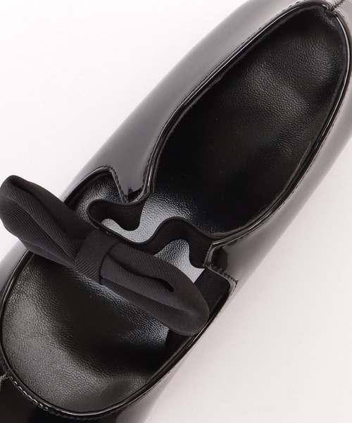 ピッピシック　エナメルビッグリボンパンプス37 Demi-Luxe BEAMS（デミルクス ビームス）PIPPICHIC / CHRISTEL