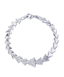 quip queint（クイップクエイント）の「【quip queint】glister heart bracelet/glister triangle bracelet QU130/QU134（ブレスレット・レディース）」