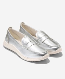 COLE HAAN｜コール ハーンのローファー（シルバー/銀色系）通販