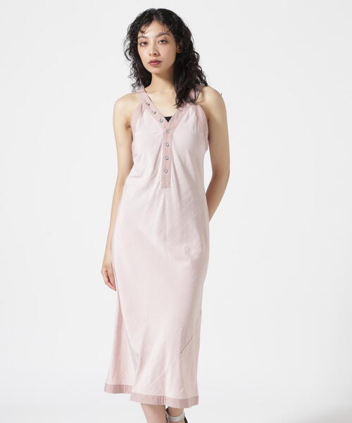 VOLTAGE CONTROL FILTER(ヴォルテージコントロールフィルター)の「VOLTAGE CONTROL FILTER/ヴォルテージコントロールフィルター/BIAS CAMISOLE DRESS(ワンピース・レディース・ブラック/ピンク・F)」の1枚目の写真