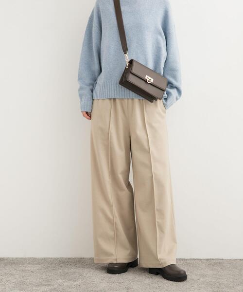 セール】ヘリンボーンピンタックイージーパンツ（その他パンツ