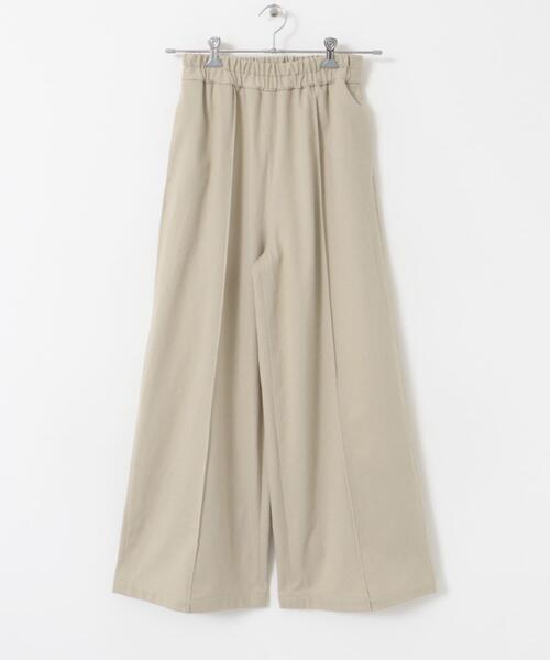 URBAN RESEARCH DOORS(アーバンリサーチドアーズ)の「ヘリンボーンピンタックイージーパンツ(その他パンツ・レディース・チャコールグレー/ベージュ・MEDIUM)」の16枚目の写真