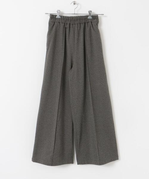 URBAN RESEARCH DOORS（アーバンリサーチドアーズ）の「ヘリンボーンピンタックイージーパンツ（その他パンツ・レディース・チャコールグレー/ベージュ・MEDIUM）」の22枚目の写真