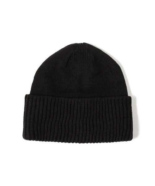 B:MING by BEAMS(ビーミングバイビームス)の「コットンアクリル ワッチ キャップ(ニットキャップ/ビーニー・メンズ・ブラック/グレー・ONE SIZE)」の2枚目の写真