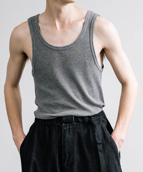 FRUIT OF THE LOOM フルーツオブザルーム 3Pリブタンクトップ（タンク