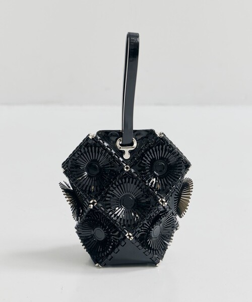 52 by HIKARUMATSUMURA（ゴジュウニバイヒカルマツムラ）の「【52 BY HIKARUMATSUMURA/ゴジュウニバイヒカルマツムラ】SABOTEN MEDIUM/ハンドバッグ/ショルダーバッグ（ハンドバッグ・レディース・ライトブラウン/ブラック・FREE）」の6枚目の写真