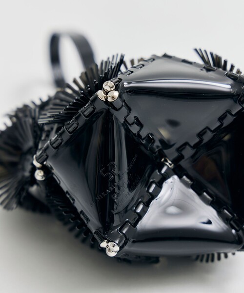 52 by HIKARUMATSUMURA（ゴジュウニバイヒカルマツムラ）の「【52 BY HIKARUMATSUMURA/ゴジュウニバイヒカルマツムラ】SABOTEN MEDIUM/ハンドバッグ/ショルダーバッグ（ハンドバッグ・レディース・ライトブラウン/ブラック・FREE）」の13枚目の写真