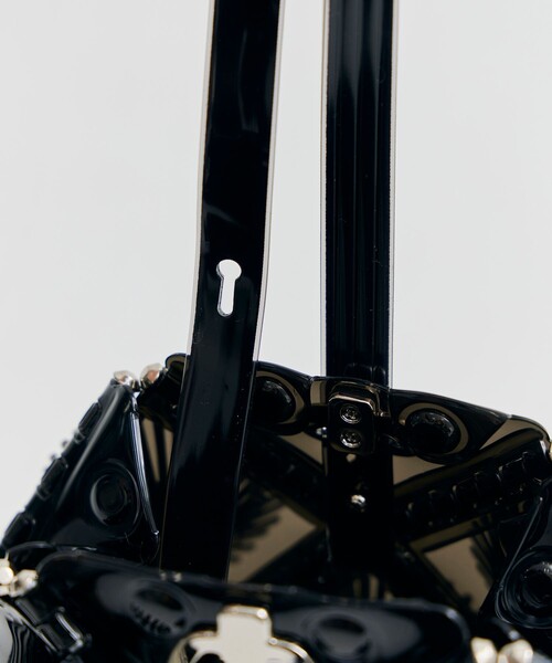 52 by HIKARUMATSUMURA（ゴジュウニバイヒカルマツムラ）の「【52 BY HIKARUMATSUMURA/ゴジュウニバイヒカルマツムラ】SABOTEN MEDIUM/ハンドバッグ/ショルダーバッグ（ハンドバッグ・レディース・ライトブラウン/ブラック・FREE）」の15枚目の写真