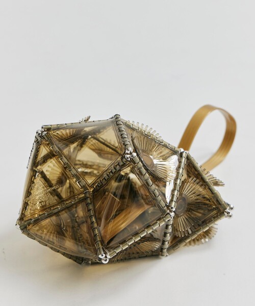 52 by HIKARUMATSUMURA（ゴジュウニバイヒカルマツムラ）の「【52 BY HIKARUMATSUMURA/ゴジュウニバイヒカルマツムラ】SABOTEN MEDIUM/ハンドバッグ/ショルダーバッグ（ハンドバッグ・レディース・ライトブラウン/ブラック・FREE）」の22枚目の写真