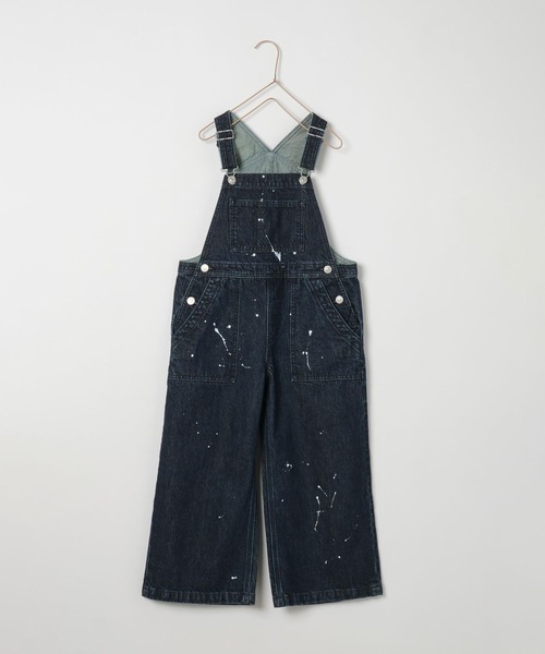 LOWRYS FARM（ローリーズファーム）の「デニムオーバーオール　260004（サロペット/オーバーオール・キッズ・オフホワイト/ネイビー・110cm/120cm/130cm/140cm/150cm）」の18枚目の写真