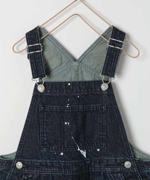 LOWRYS FARM（ローリーズファーム）の「デニムオーバーオール　260004（サロペット/オーバーオール・キッズ・オフホワイト/ネイビー・110cm/120cm/130cm/140cm/150cm）」の19枚目の写真