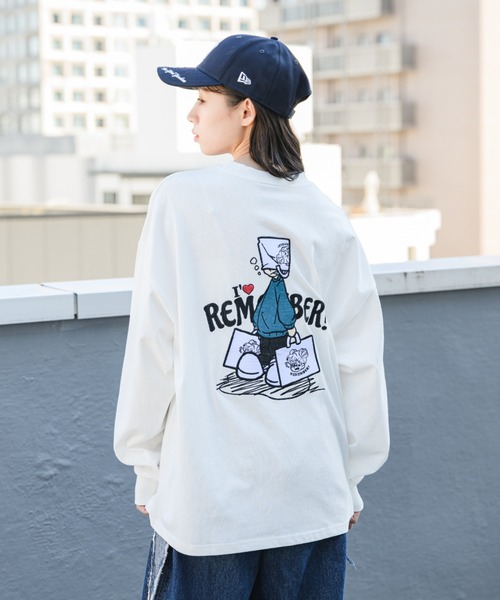 セール】I LOVE REMEMBER BOY LONG T-SHIRTS（Tシャツ