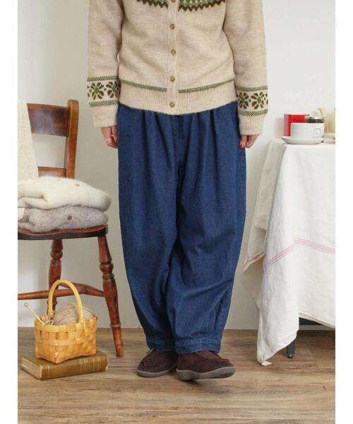 Samansa Mos2（サマンサ モスモス）の「【M/Lサイズ】バルーンタックパンツ（その他パンツ・レディース・ブラック/ネイビー/ベージュ/カーキ・M/L）」の8枚目の写真