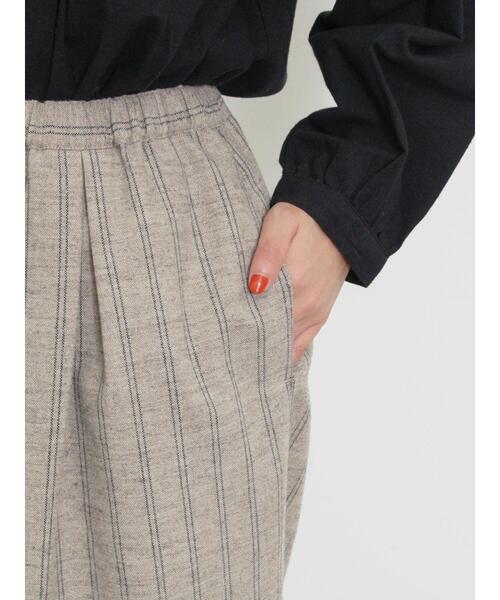 Samansa Mos2（サマンサ モスモス）の「【M/Lサイズ】バルーンタックパンツ（その他パンツ・レディース・ブラック/ネイビー/ベージュ/カーキ・M/L）」の21枚目の写真