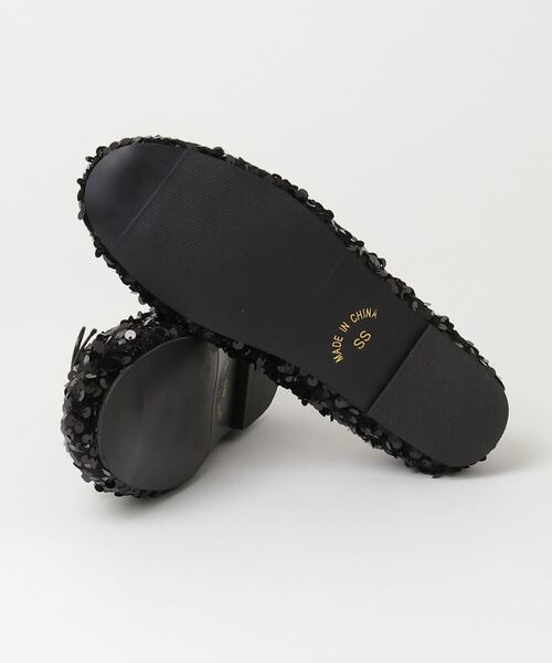 LibertyDoll（リバティードール）の「スパンコール ラウンドトゥフラットバレエシューズ（バレエシューズ・レディース・ブラック系1/シルバー系1・3L/LL/L/M/S/SS）」の6枚目の写真