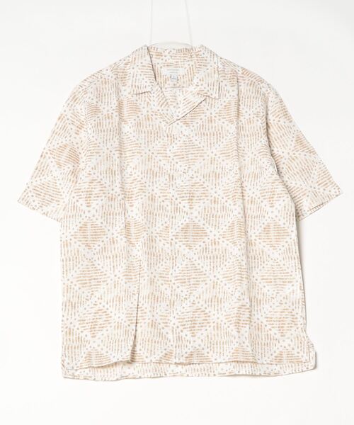 BANANA REPUBLIC FACTORY STORE(バナナリパブリック ファクトリーストア)の「BANANA REPUBLIC FACTORY STORE リネンブレンドリゾートシャツ◆(シャツ/ブラウス・メンズ・ベージュ/グリーン/ホワイト/ピンク/ブルー・XL/M/S/L)」の9枚目の写真
