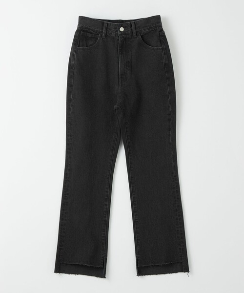カットオフ スキニー デニムパンツ EMMEL REFINES＞EM カットオフ スキニー デニムパンツ（デニム