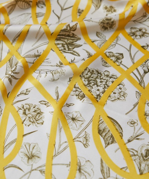 un dix cors(アンディコール)の「ボタニカル柄スカーフ(バンダナ/スカーフ・レディース・グリーン系その他/ミント・FREE)」の7枚目の写真