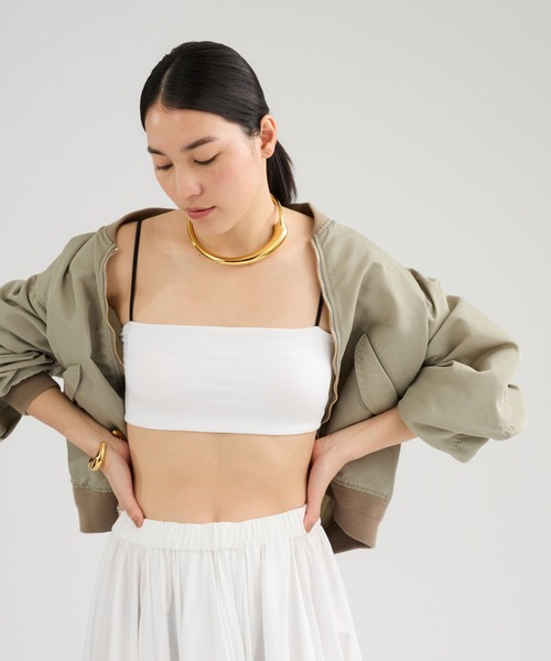 Chaos（カオス）の「Chaos(カオス)/ベアチューブ（チューブトップ・レディース・グレー/ホワイト/ブラック・FREE）」の11枚目の写真