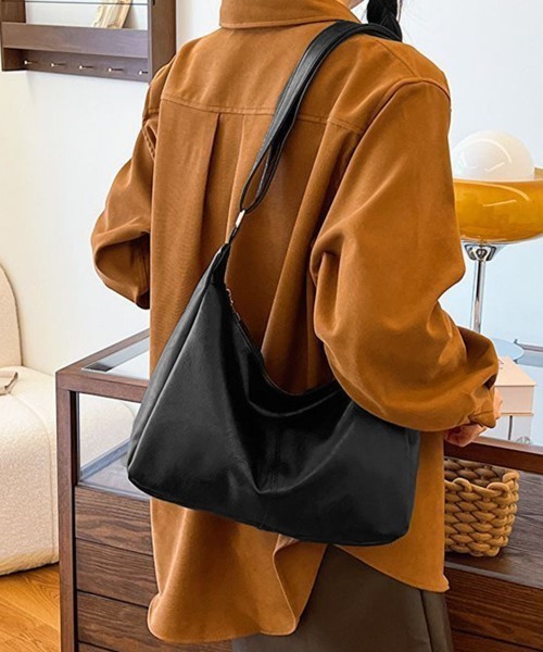Miniministore(ミニミニストア)の「ショルダーバッグ 斜めがけ PUレザー鞄(ショルダーバッグ・レディース・ブラック/ブラウン・FREE)」の8枚目の写真