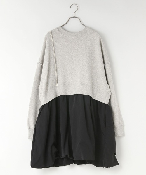 LOWRYS FARM(ローリーズファーム)の「リメイクドッキングミニワンピース 291135(ワンピース・レディース・グレー/ブルー/ブラック・FREE)」の20枚目の写真