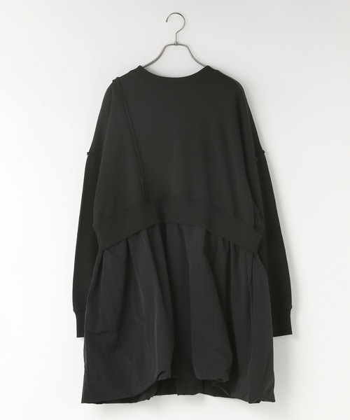 LOWRYS FARM(ローリーズファーム)の「リメイクドッキングミニワンピース 291135(ワンピース・レディース・グレー/ブルー/ブラック・FREE)」の21枚目の写真