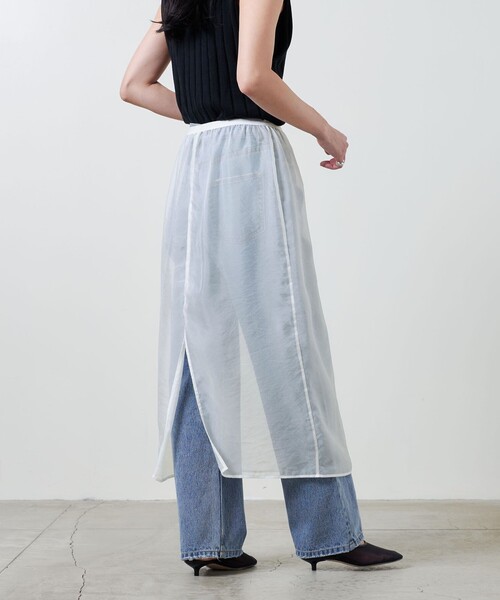 ユナイテッドアローズ　スカート　オーガンジー UNITED ARROWS（ユナイテッドアローズ）の「＜HYKE（ハイク